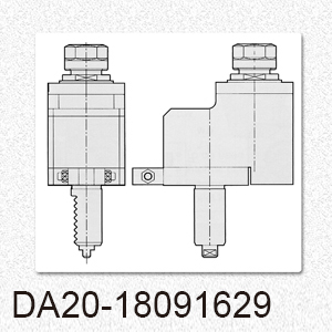 Axial drilling & milling head/